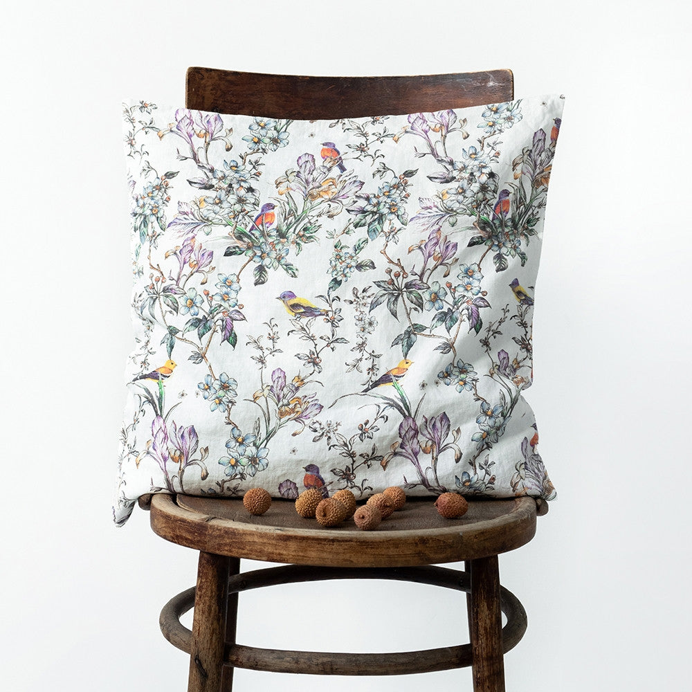 7 variants - Linen Tales Cushion Cover