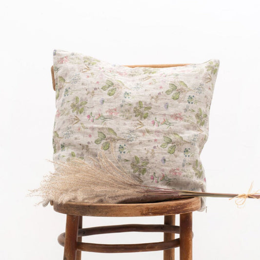 7 variants - Linen Tales Cushion Cover
